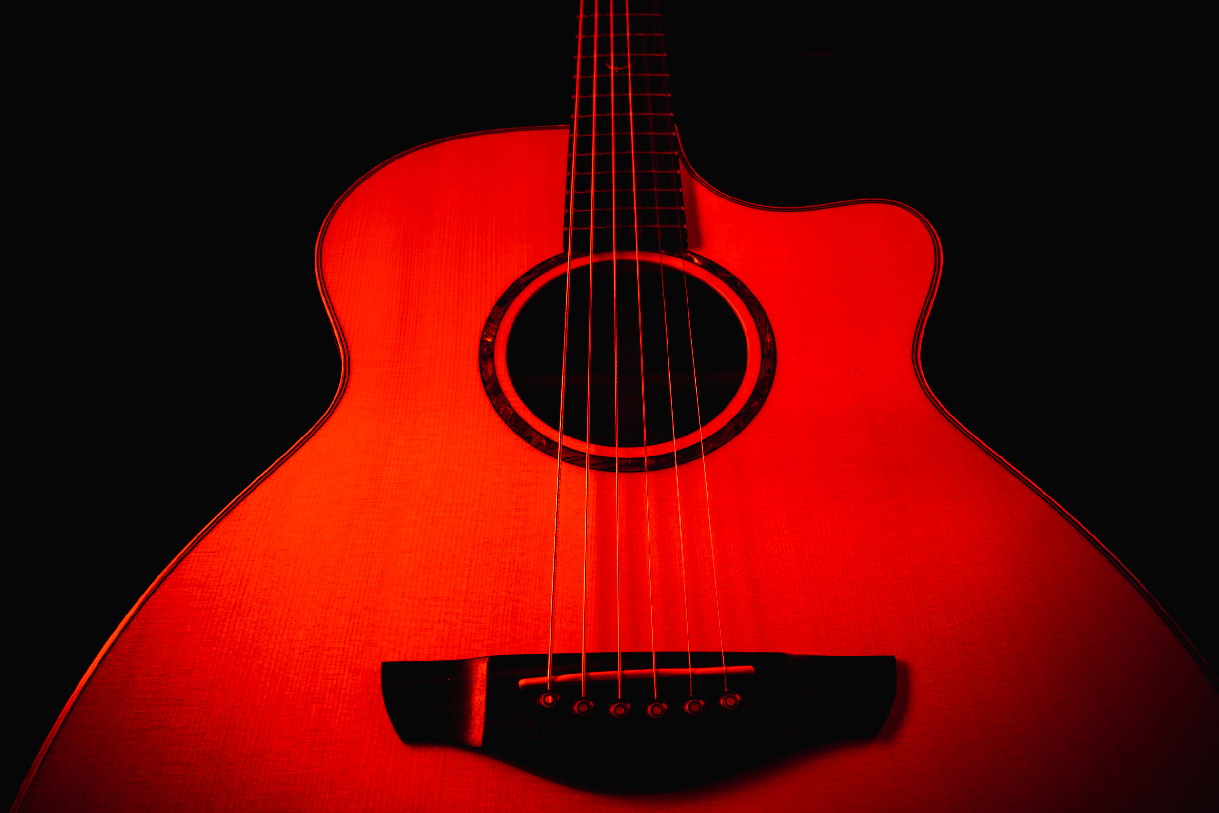Electro acoustic guitar